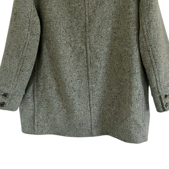 AlexaChung Sage Green Mélange Wool Blend Jacket and Pants US 6 - Picture 10 of 16